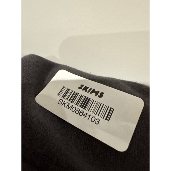 MSRP $99 SKIMS MEN Charcoal Gray Cotton Lounge Hoodie Size XL | SAME DAY SHIP - Picture 7 of 11